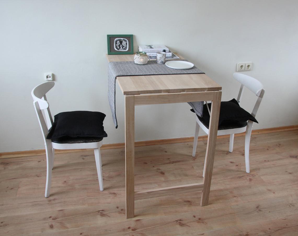 Choose A Folding Dining Table For A Small Space Adorable Home   Best Rated Murphy Table 