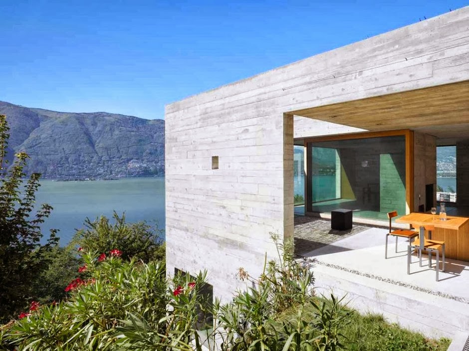 A Stunning Concrete House