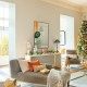 Bright Living Room With Christmas Decoration