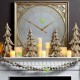 Christmas And New Year Mantelpiece Decoration