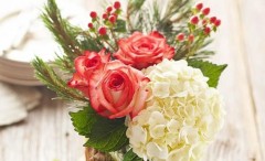 Add Flower Arrangements To Your Festive Decor