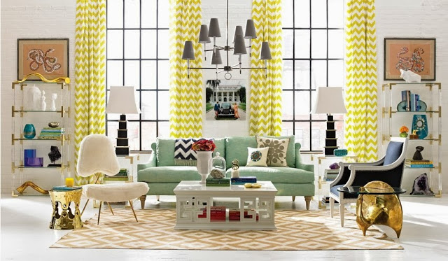 Colorful Interiors By Jonathan Adler