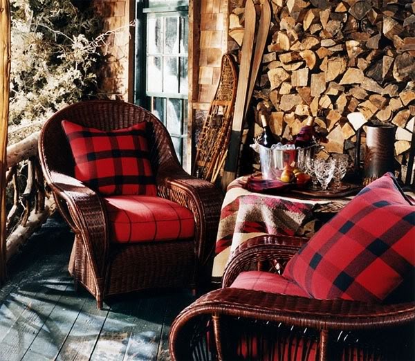 Decorating With Plaid Pattern