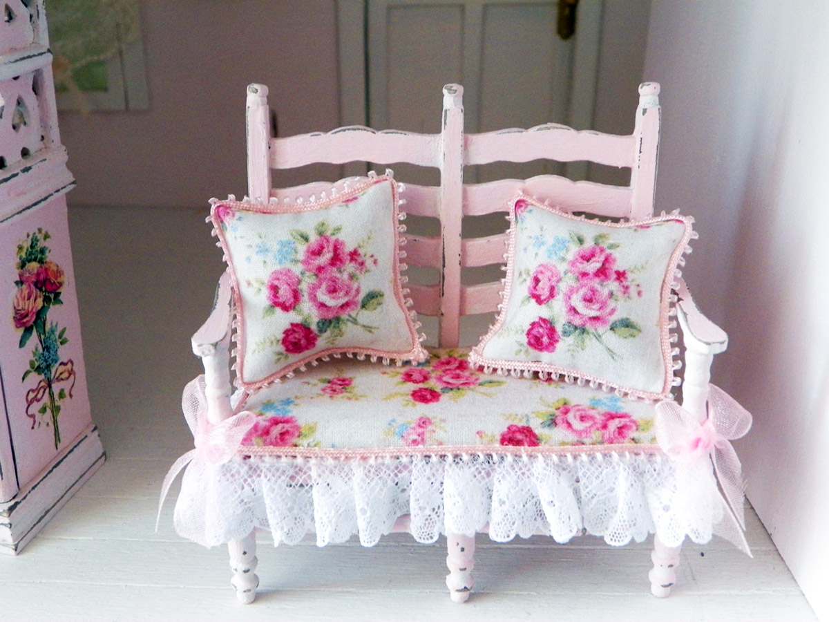 Miniature Loveseat