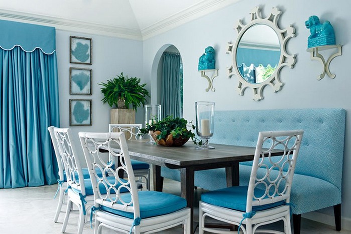 Blue Interiors Can Liven Up Any Home