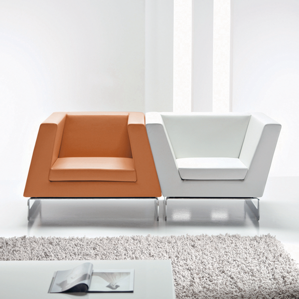 Contemporary designer  furniture  in a minimalist style 