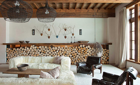 Natural Materials Build This Stunning Lodge