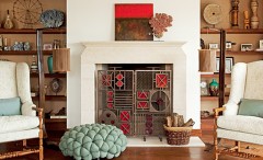 Decorate Your Fireplace For The Summer