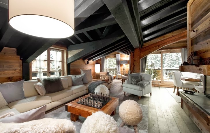 Amazing Chalet Design In The French Alps
