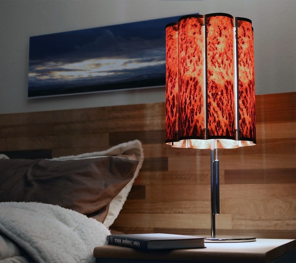 Elegant Contemporary Wood Lamps