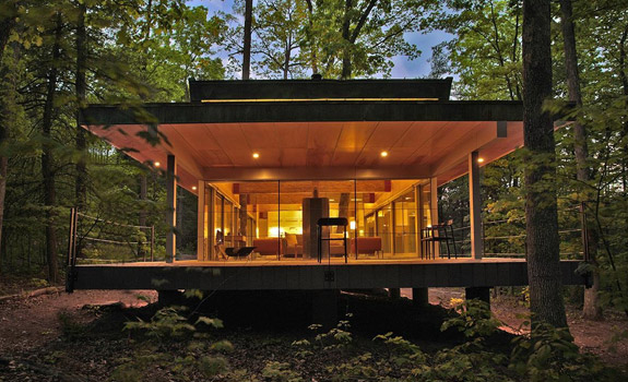 West Virginia Glass Forest Home