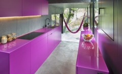 Contemporary Purple Interiors