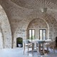 Dining Room In A Stone House