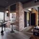 Industrial Style Bachelor Pad Apartment