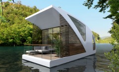 Floating Hotel Concept From Salt And Water