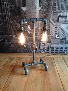 The Steampunk Industrial Style Table Lamp 1
