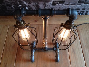 The Steampunk Industrial Style Table Lamp 3