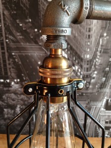 The Steampunk Industrial Style Table Lamp 5
