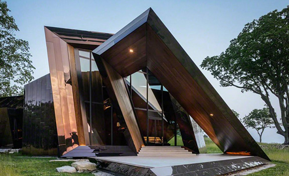 Futuristic Home Lands In Connecticut Adorable Home   Futuristic Home Featured 