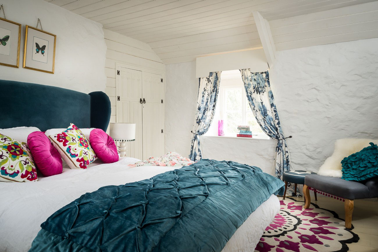 A Romantic Cottage Amid The Cornish Moors - Bedroom