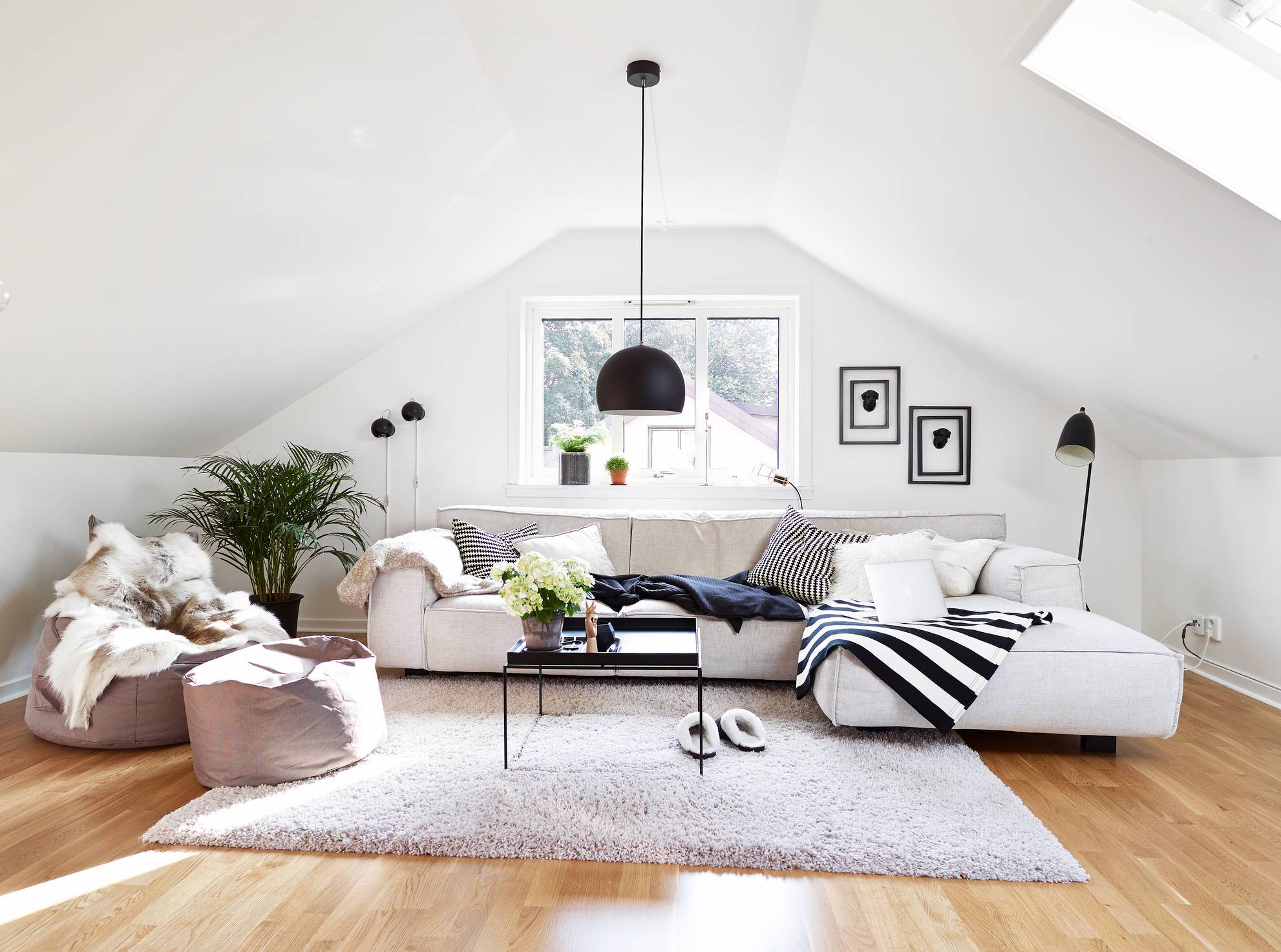 living room attic space ideas