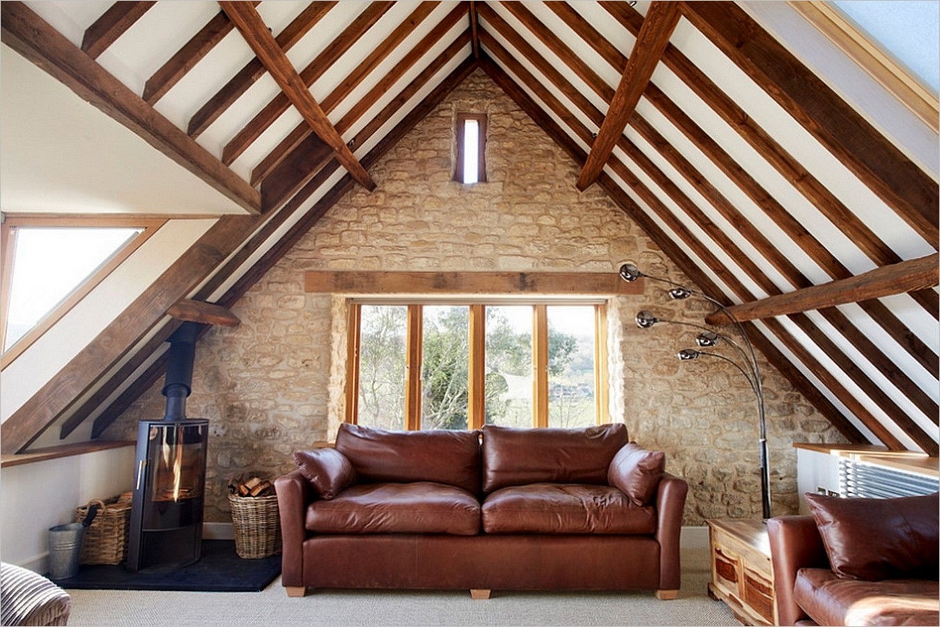 attic media room