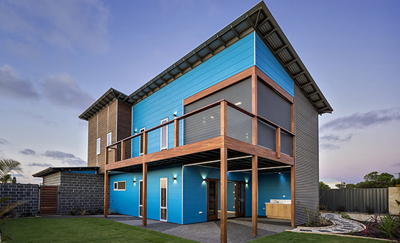 Modern Two-Story Beach House