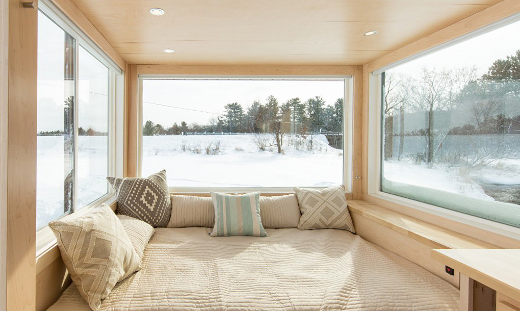 Tiny Trailer Home-Bedroom