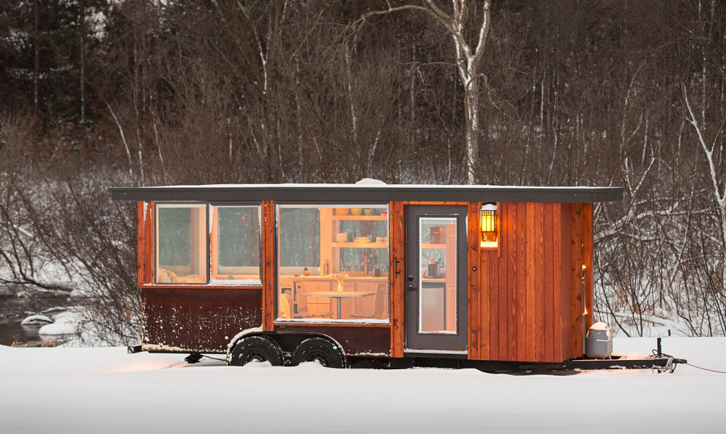 Tiny Trailer Home-In-Woods