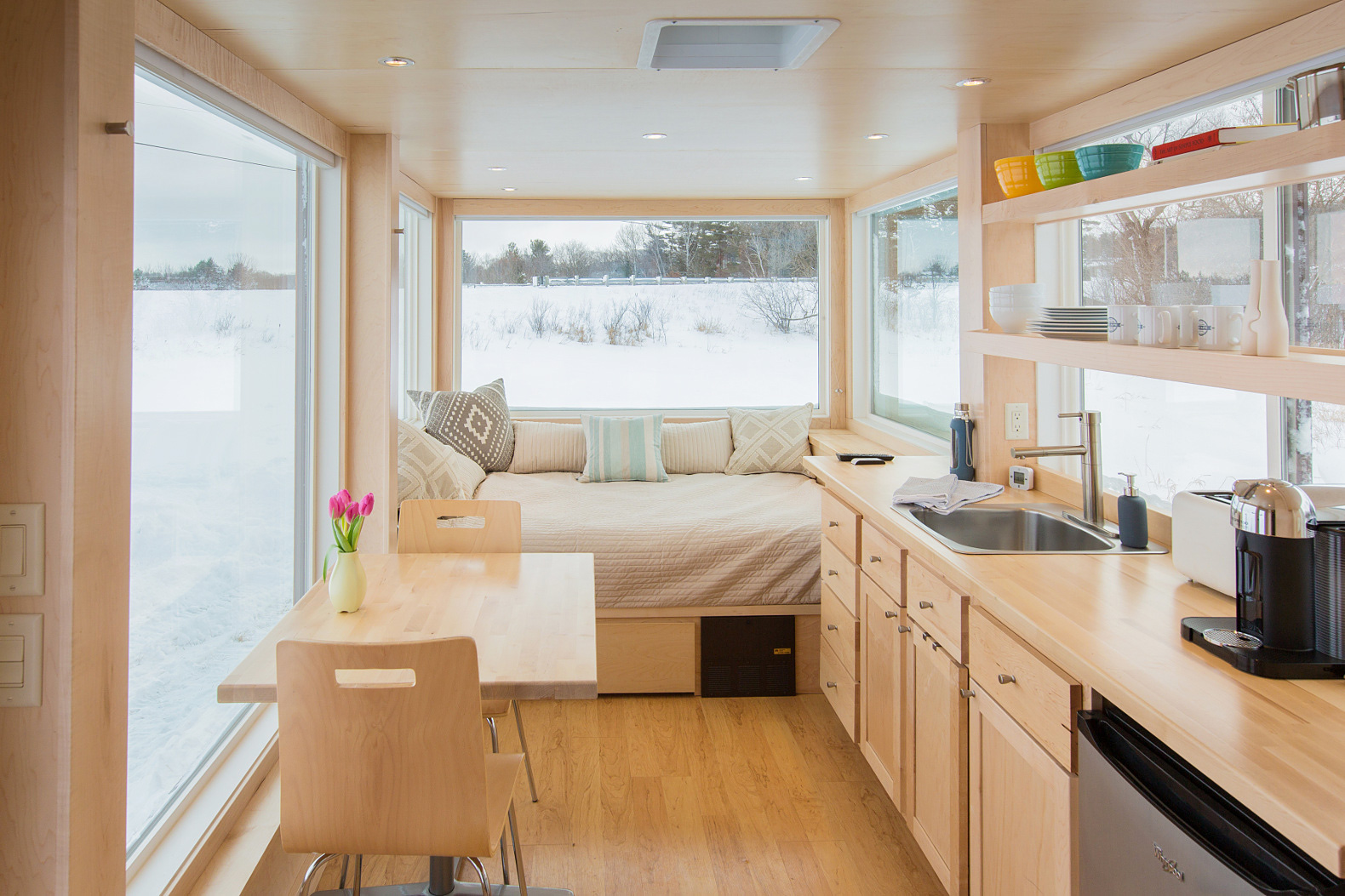 A Tiny Trailer Home Like No Other \u2013 Adorable Home