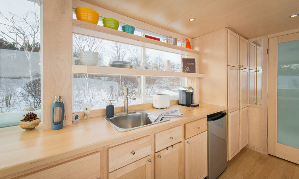 Tiny Trailer Home-Kitchen