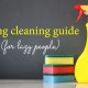 The Ultimate 5-Steps Spring Cleaning Guide For Lazy People