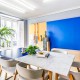 Work Meets Fun: A Colorful Office Space