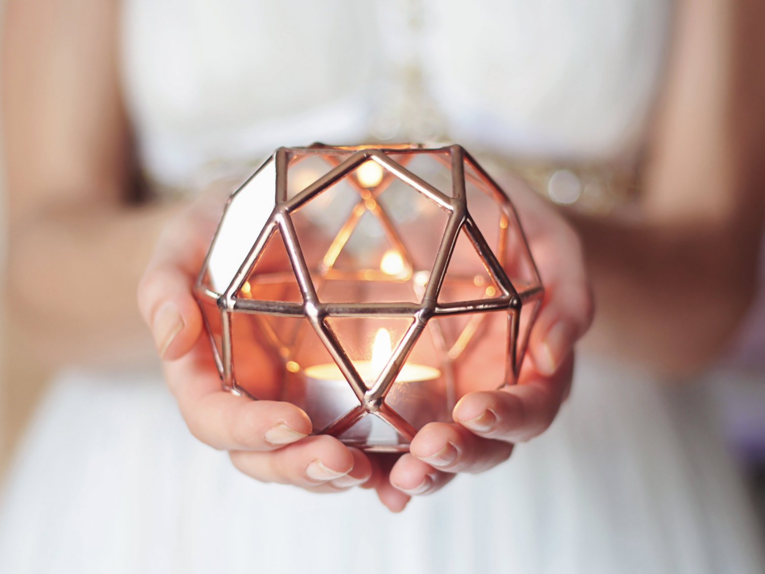 unique candle holders for weddings