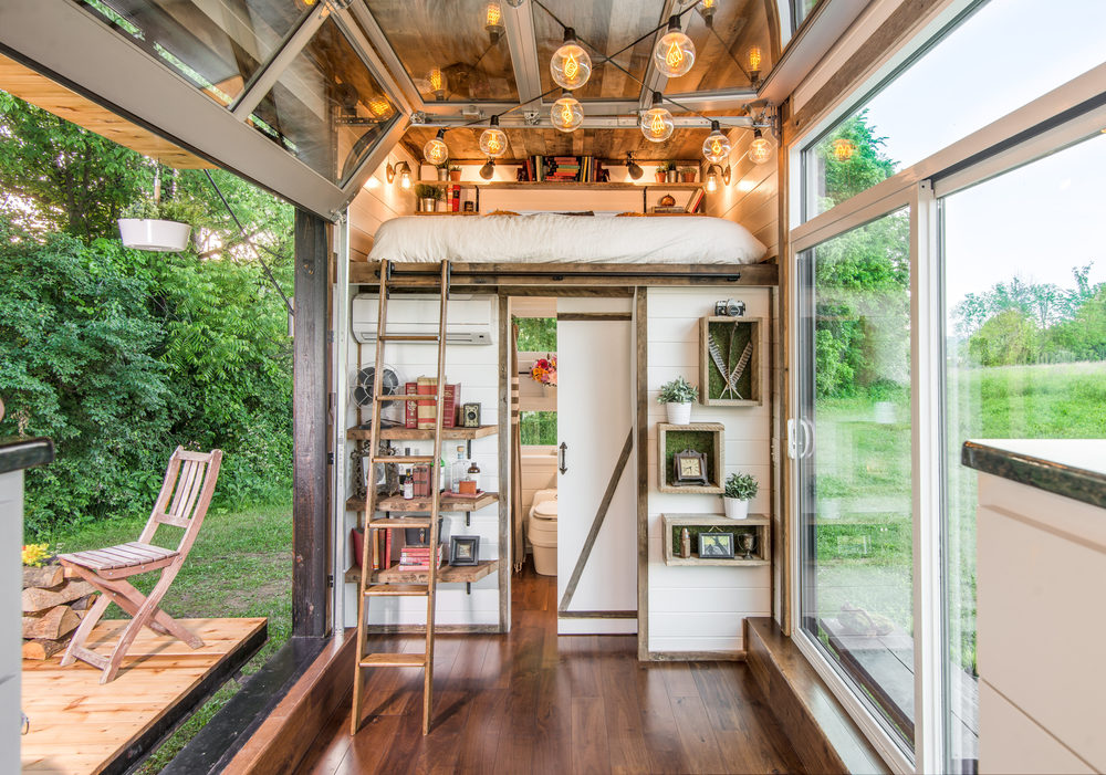 Trailer Home With A Loft Bed