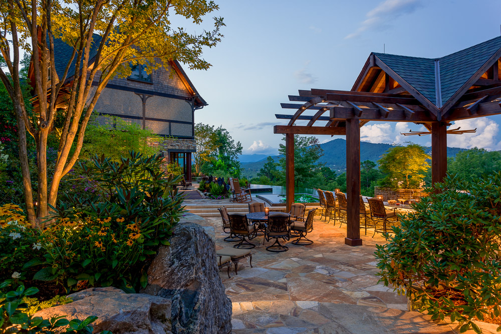 Luxury Rustic Outdoor Dining