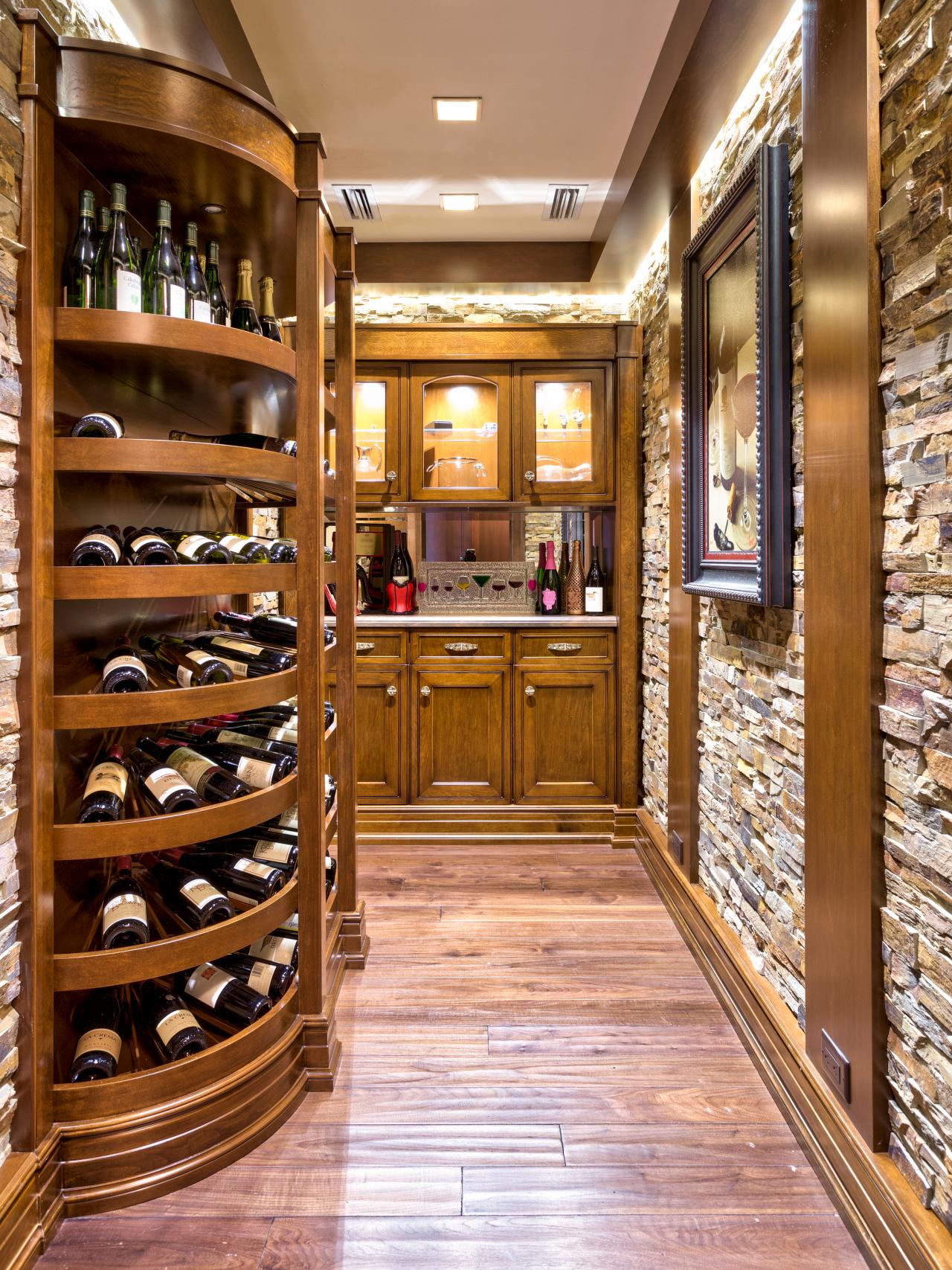 Wine Cellar In A Mountain Retreat