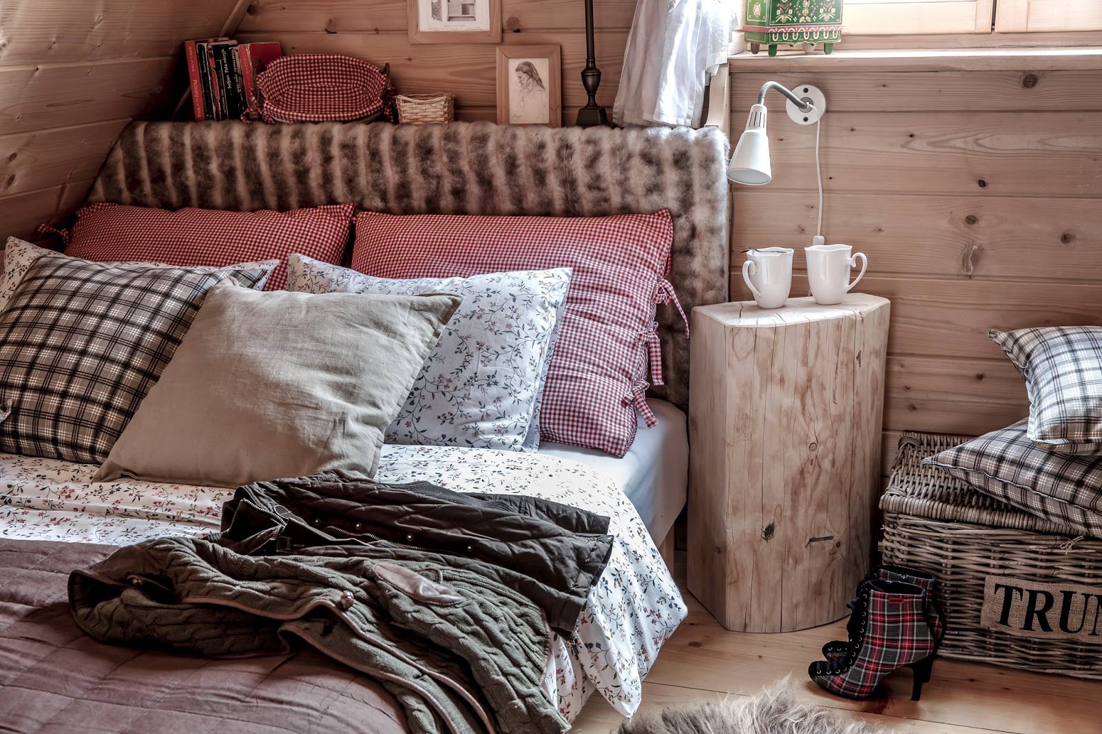 Cozy Bedroom In A Mountain Chalet