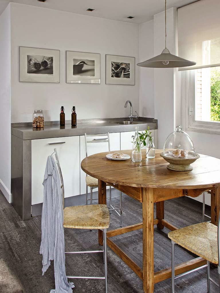 Modern Kitchen In A Vintage Apartment