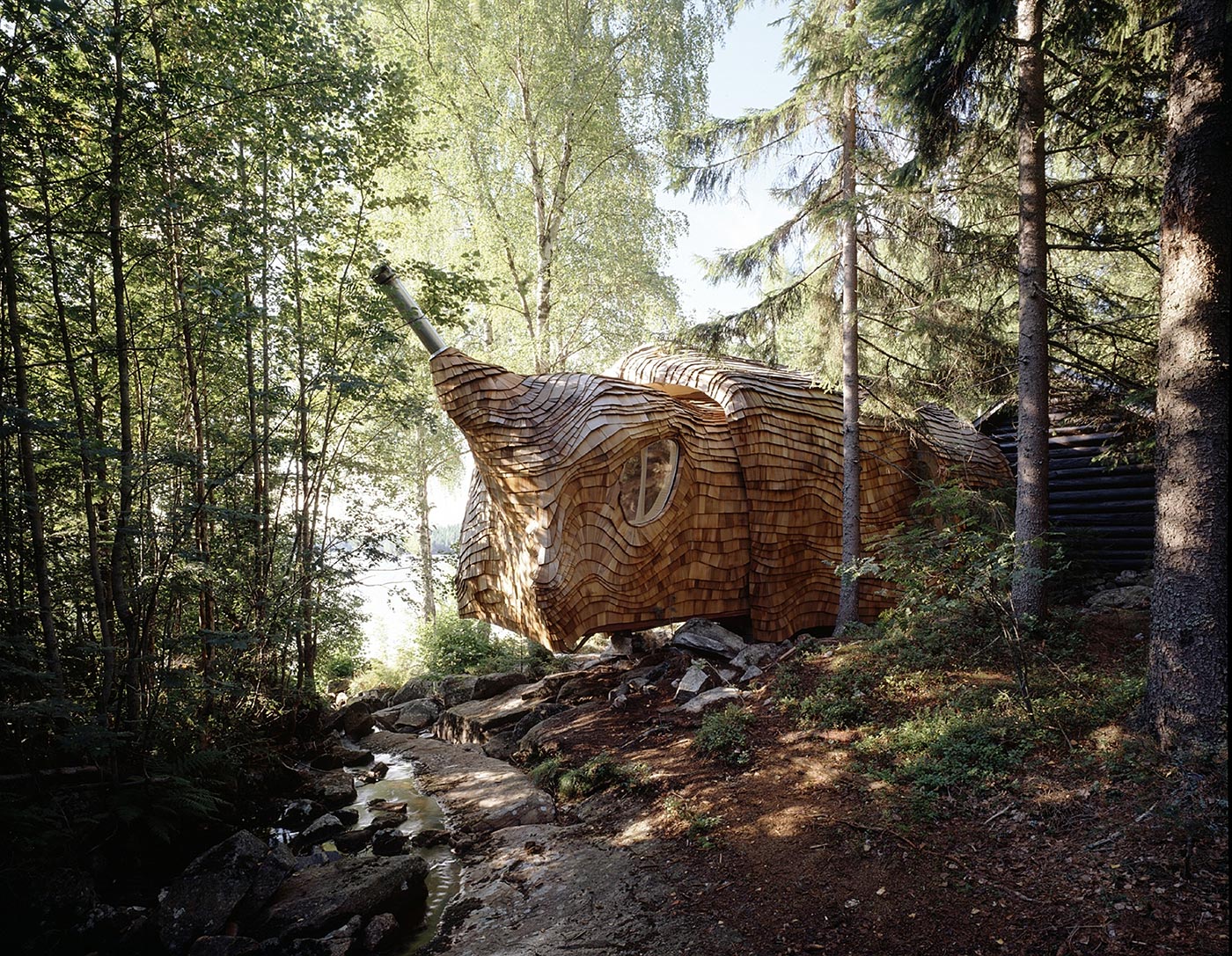 Unique House In Sweden