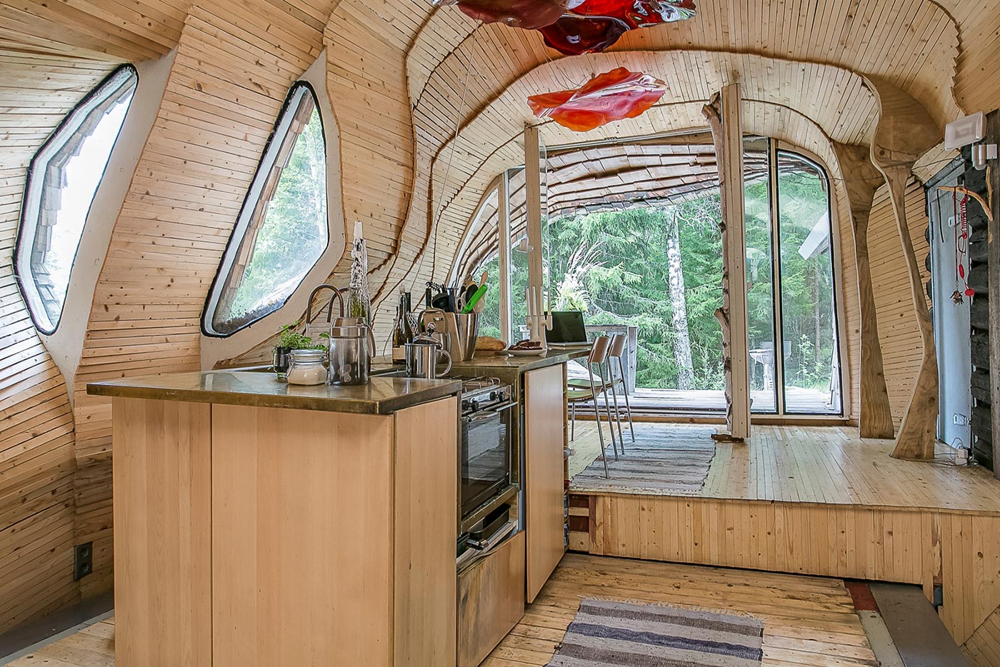 Small Wooden Kitchen