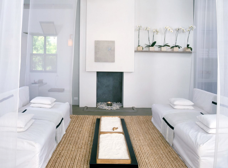 Garage Transformed Into A Zen Room