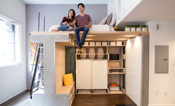 Limited Space Is Not An Obstacle But A Challenge. And This Incredible Tiny Loft Unit Will Definitely Inspire You!
