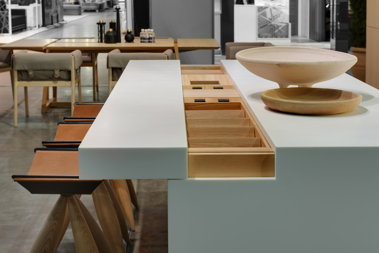 Kitchen Island With A Sliding Top