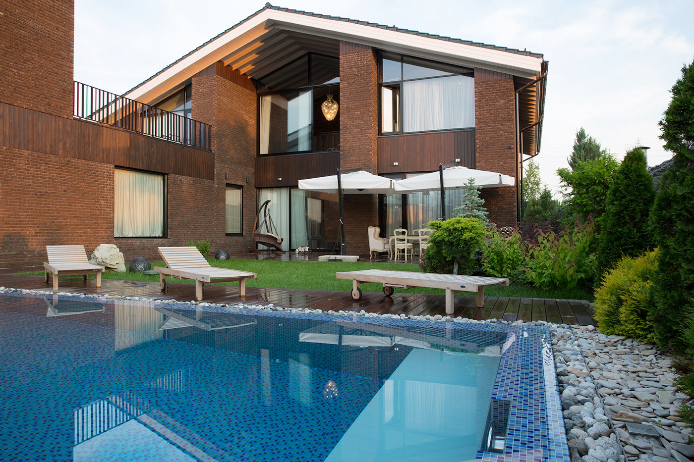 Modern House With A Pool