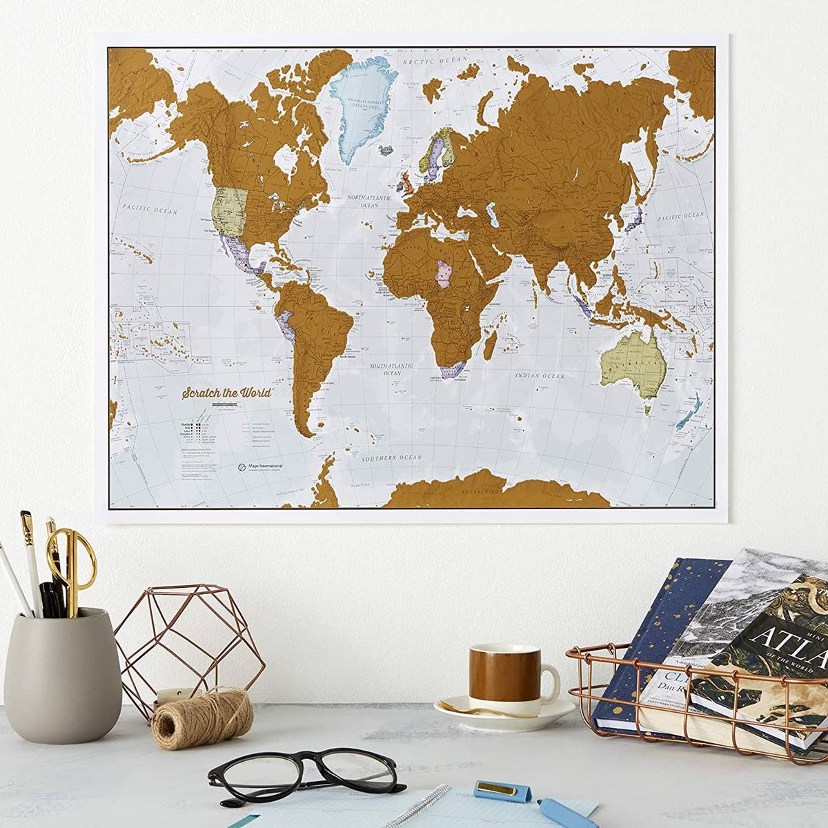 Scratch Off World Map