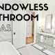 The Best Ways To Lighten Up A Windowless Bathroom