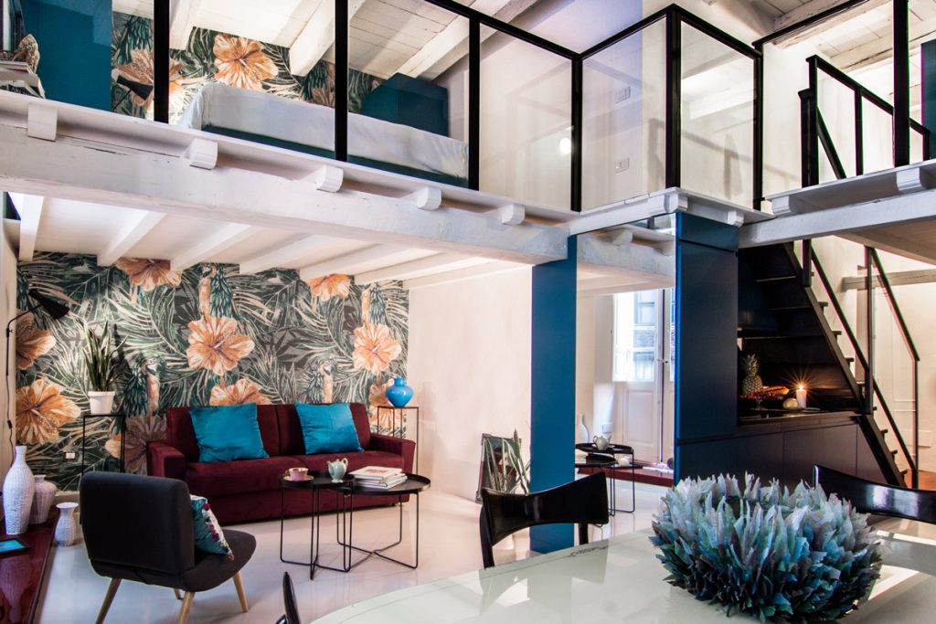 Colorful Loft Design With Jewel Tones Adorable HomeAdorable Home