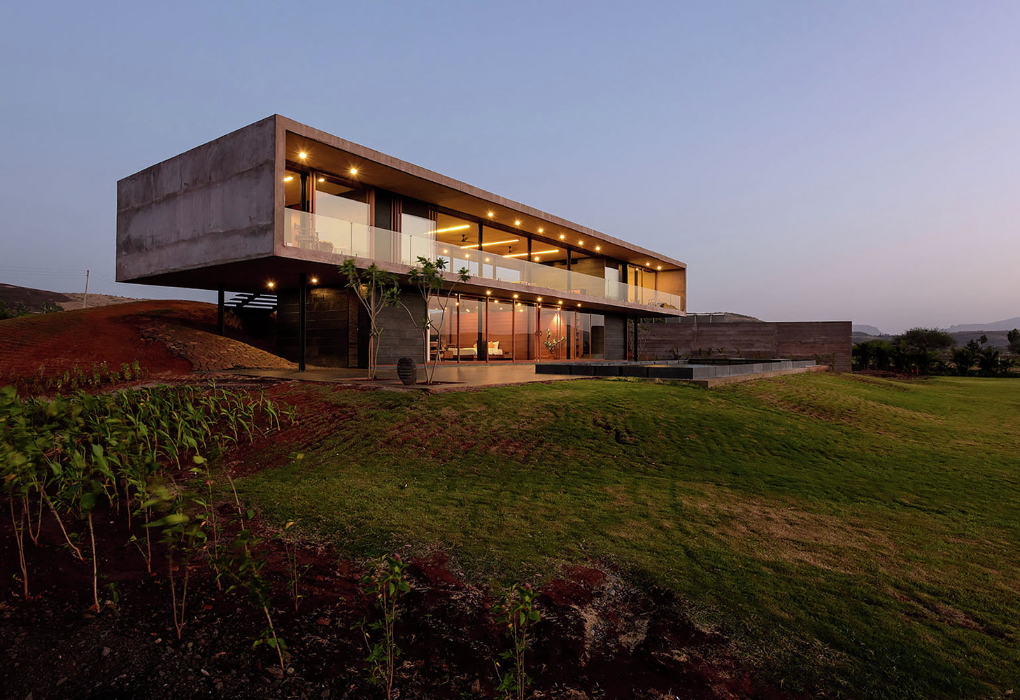 Panorama House By Sunset