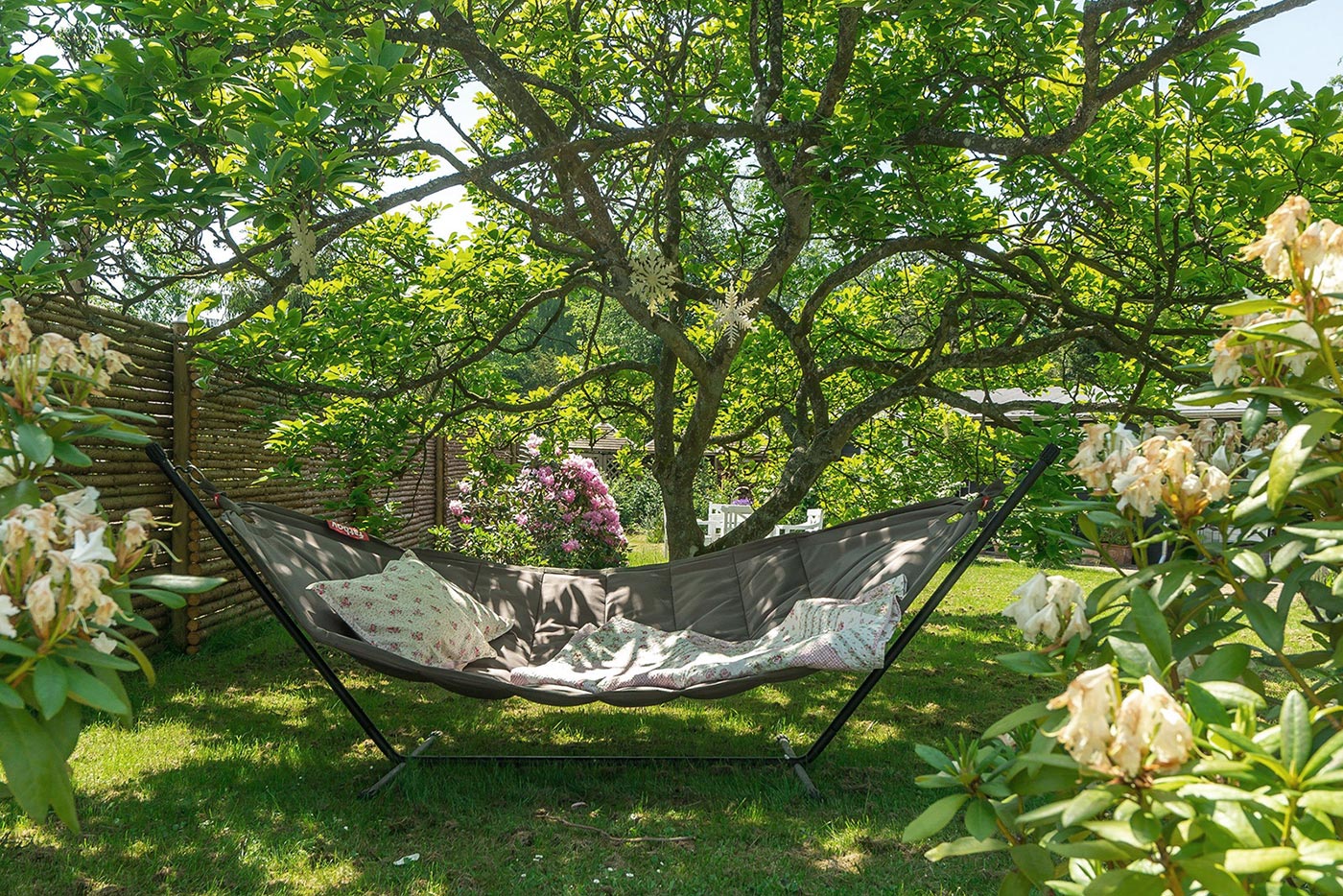 Hammock In The Garden